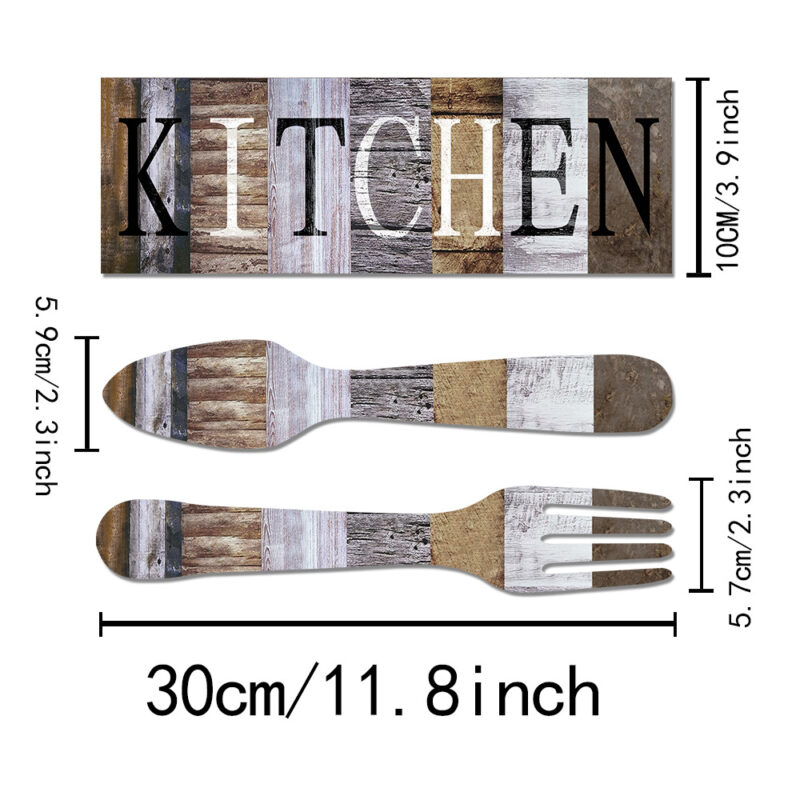 Bảng gỗ trang trí phòng bếp JC2023 | Flexdecor VN | 9