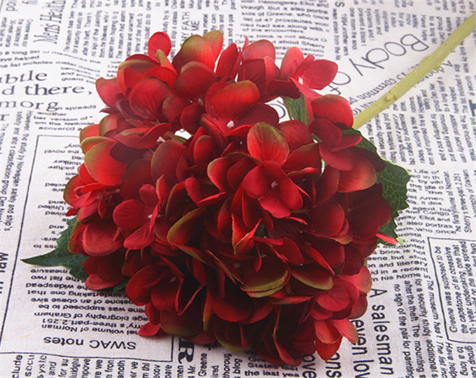 Hoa Cẩm tú cầu đa sắc vải lụa cao cấp HNT0510 | Flexdecor VN | 13