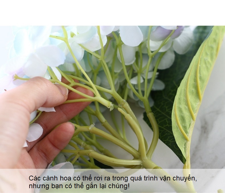Hoa Cẩm tú cầu để bàn phòng khách HNT3682 | Flexdecor VN | 7