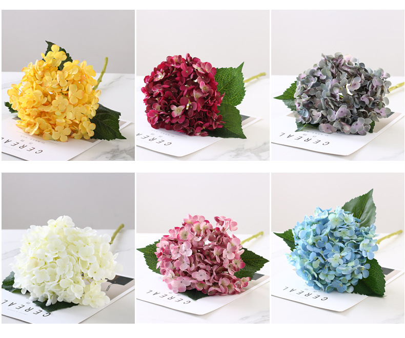 Hoa Cẩm tú cầu để bàn phòng khách HNT3682 | Flexdecor VN | 9