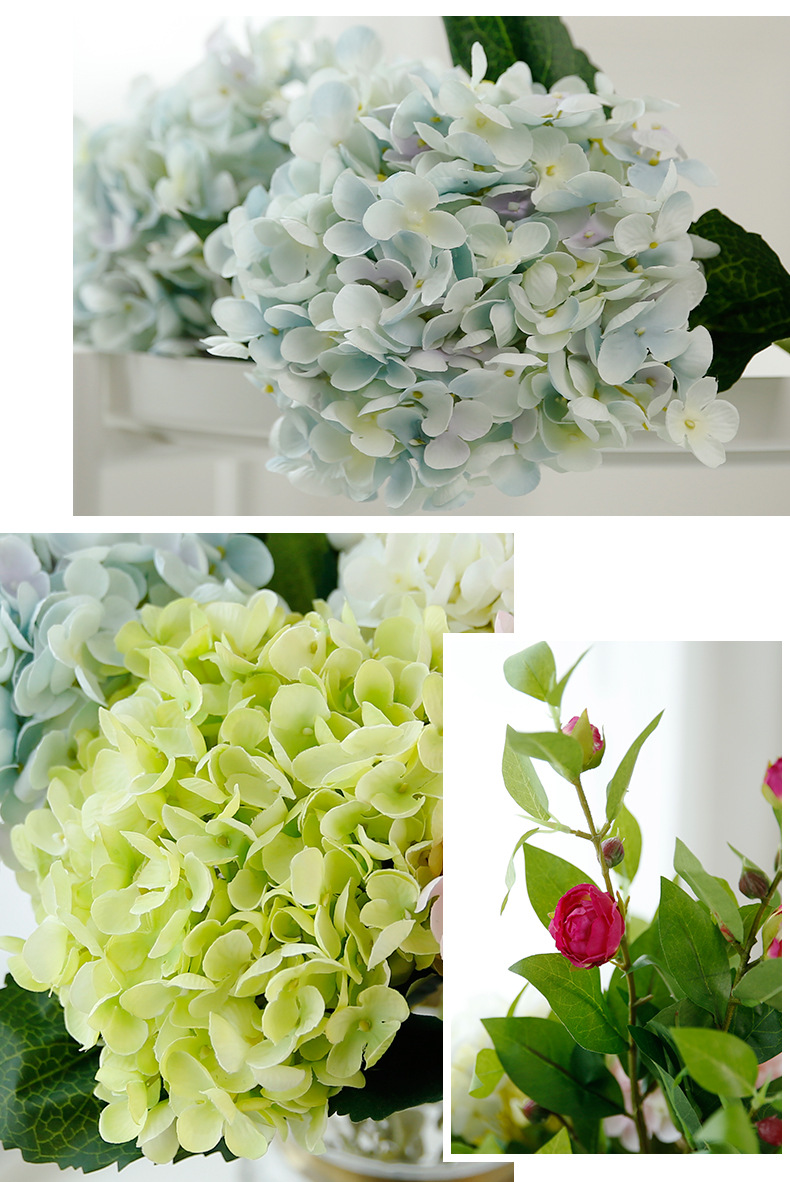 Hoa Cẩm tú cầu để bàn phòng khách HNT3682 | Flexdecor VN | 11