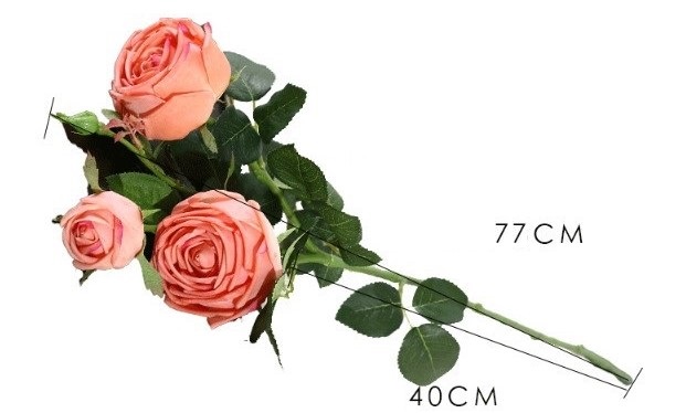 Hoa hồng Ecuador vải lụa cao cấp HNT0919 | Flexdecor VN | 17