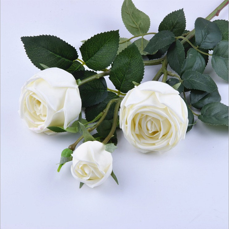 Hoa hồng Ecuador vải lụa cao cấp HNT0919 | Flexdecor VN | 13