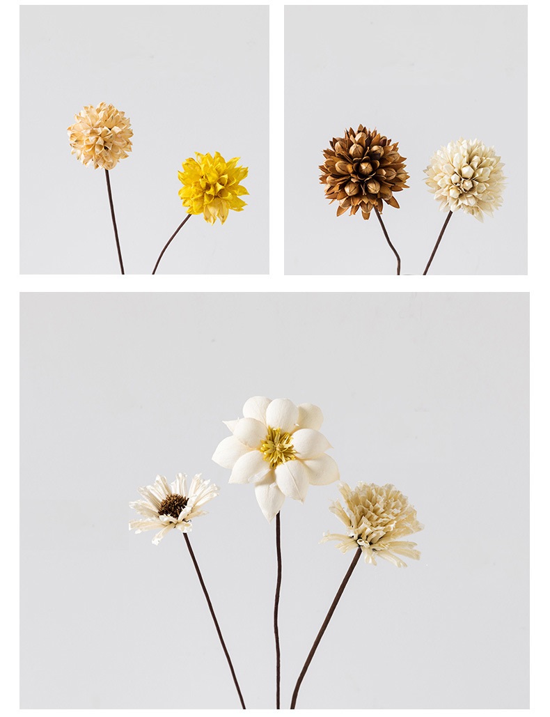 Hoa khô handmade trang trí phòng khách BHM8327A | Flexdecor VN | 17