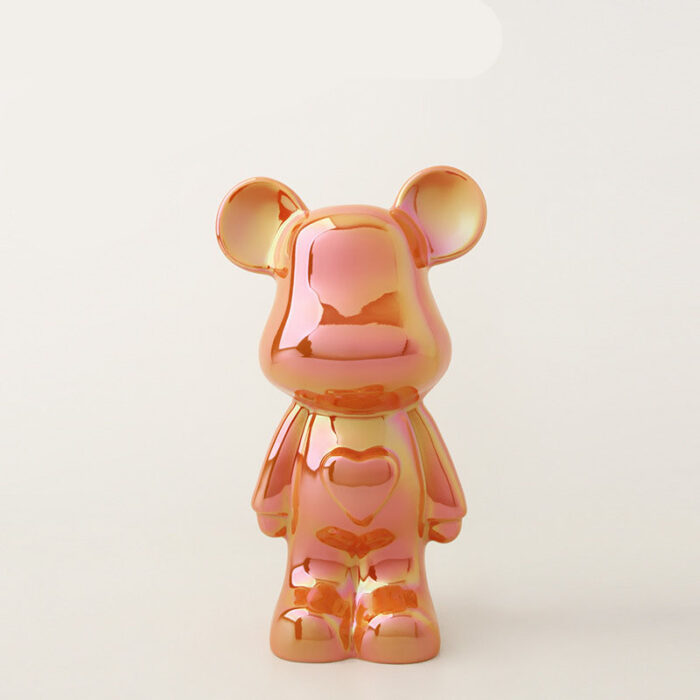 Tượng gấu Bearbrick gốm sứ decor nhiều màu BH1101 | Flexdecor VN | 7
