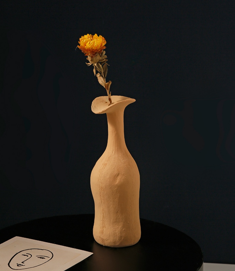 Bình gốm nghệ thuật phong cách Morandi JB8153 | Flexdecor VN | 9