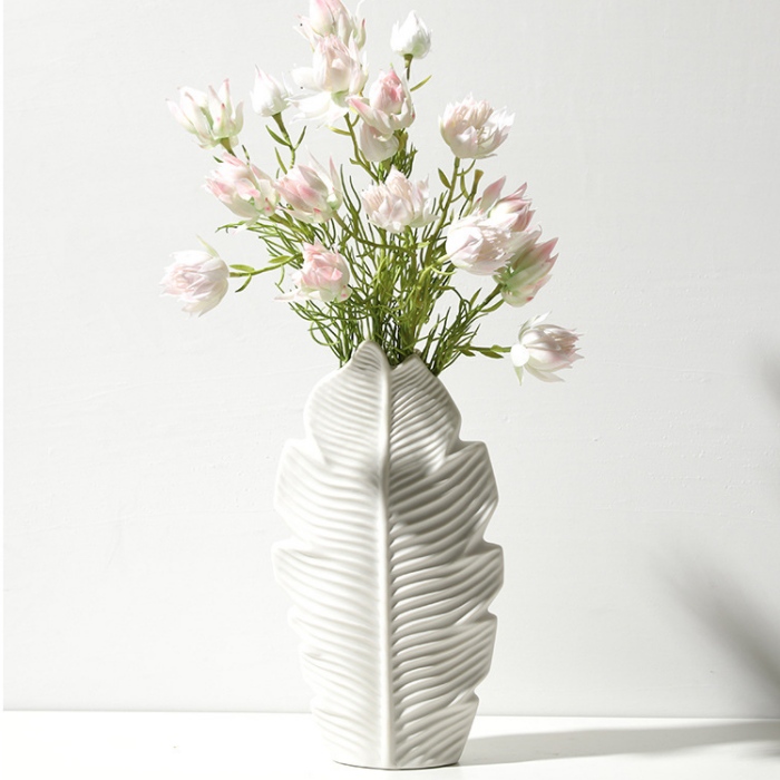 Bình hoa gốm chiếc lá phong cách Bắc Âu JB2765 | Flexdecor VN | 5