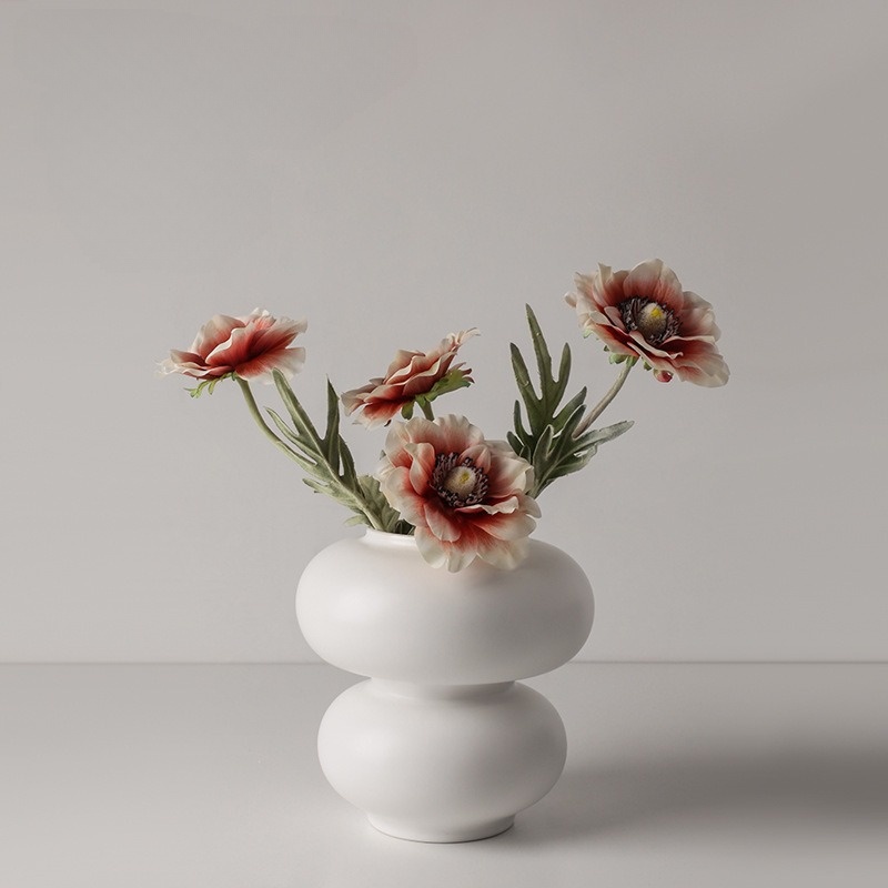 Bình hoa gốm Minimalist phong cách Bắc Âu JB0918 | Flexdecor VN | 7
