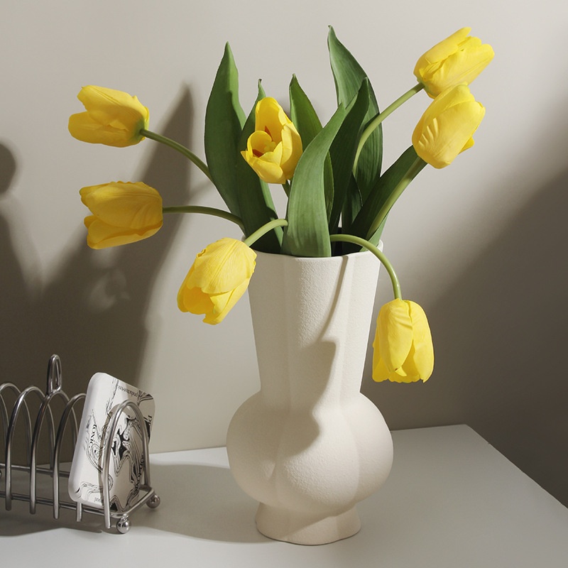 Bình hoa gốm Minimalist phong cách Châu Âu AL6696 | Flexdecor VN | 5