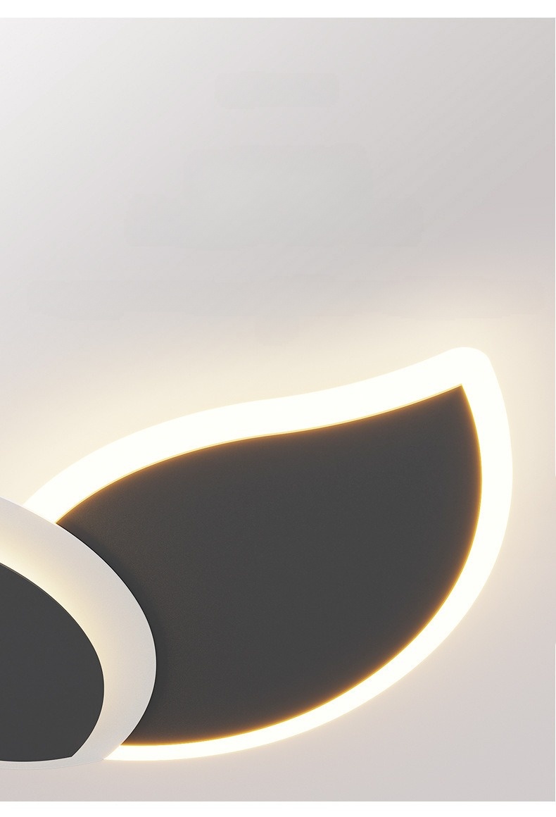 Đèn ốp trần nghệ thuật hai chiếc lá ấn tượng YJ092 | Flexdecor VN | 11