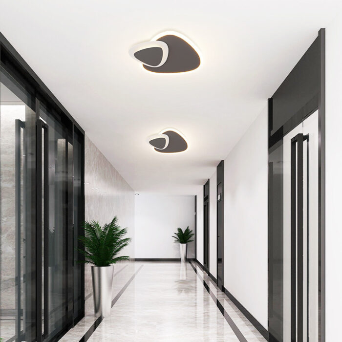 Đèn ốp trần trang trí hình tam giác đôi YJ091 | Flexdecor VN | 1