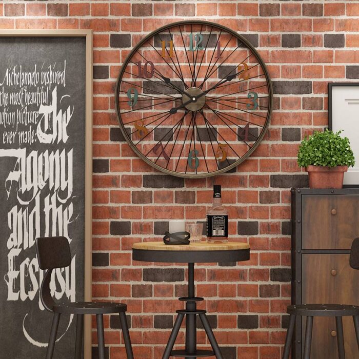 Đồng hồ trang trí khung bánh xe đạp cổ điển FBA4008 | Flexdecor VN | 3
