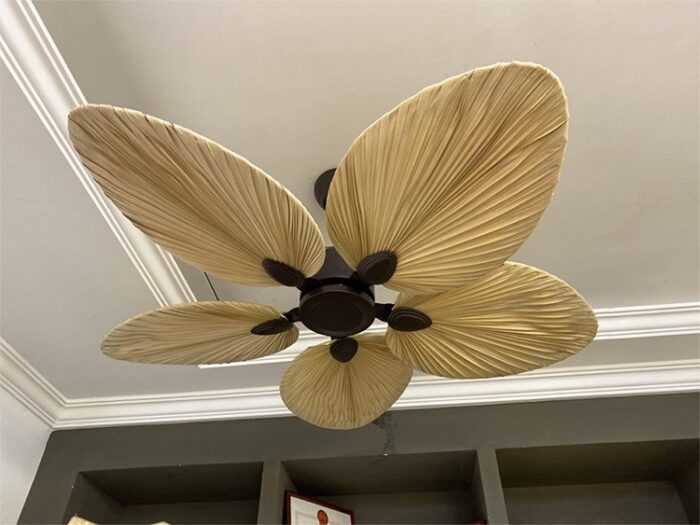 Quạt trần trang trí độc đáo cánh lá cọ FDL3386 | Flexdecor VN | 4