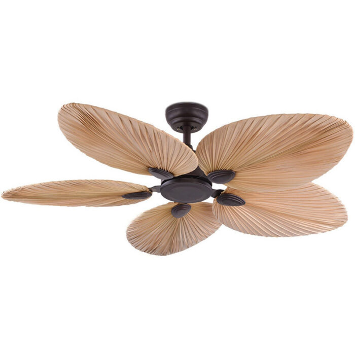 Quạt trần trang trí độc đáo cánh lá cọ FDL3386 | Flexdecor VN | 1