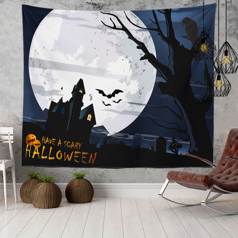 Thảm treo tường trang trí Halloween rùng rợn ZG07 | Flexdecor VN | 9
