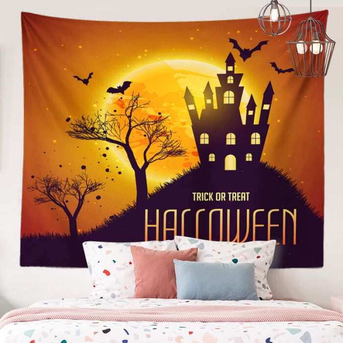 Thảm treo tường trang trí Halloween rùng rợn ZG07 | Flexdecor VN | 4