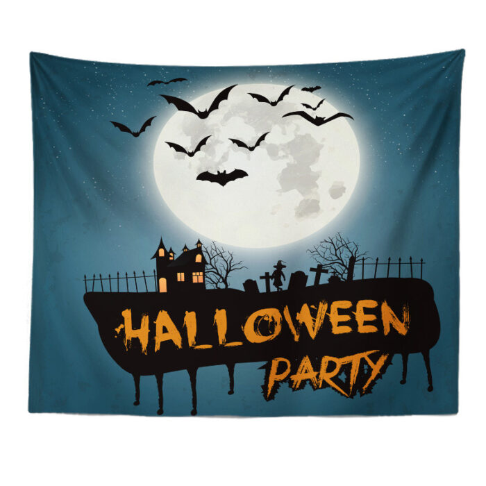 Thảm treo tường trang trí Halloween rùng rợn ZG07 | Flexdecor VN | 5
