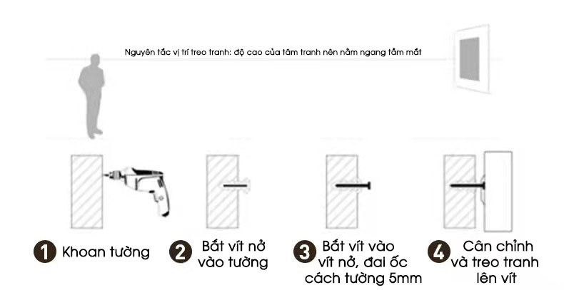 Tranh treo tường phù điêu hình học trừu tượng YSE2893 | Flexdecor VN | 8