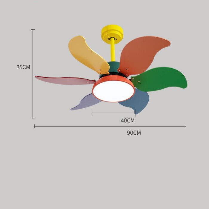 Quạt trần đèn LED cao cấp cho phòng ngủ ZH-1857 | Flexdecor VN | 1