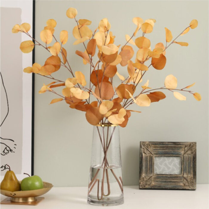 Bạch đàn lá tròn phụ kiện cắm hoa HNT8764 | Flexdecor VN | 2
