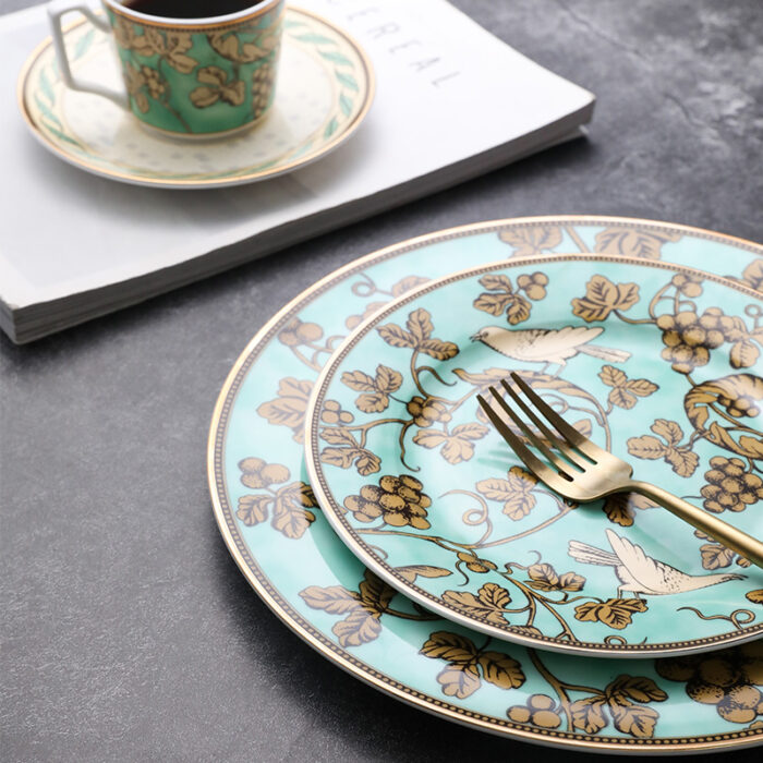 Đĩa thức ăn phong cách phương Tây ZY3839 | Flexdecor VN | 1