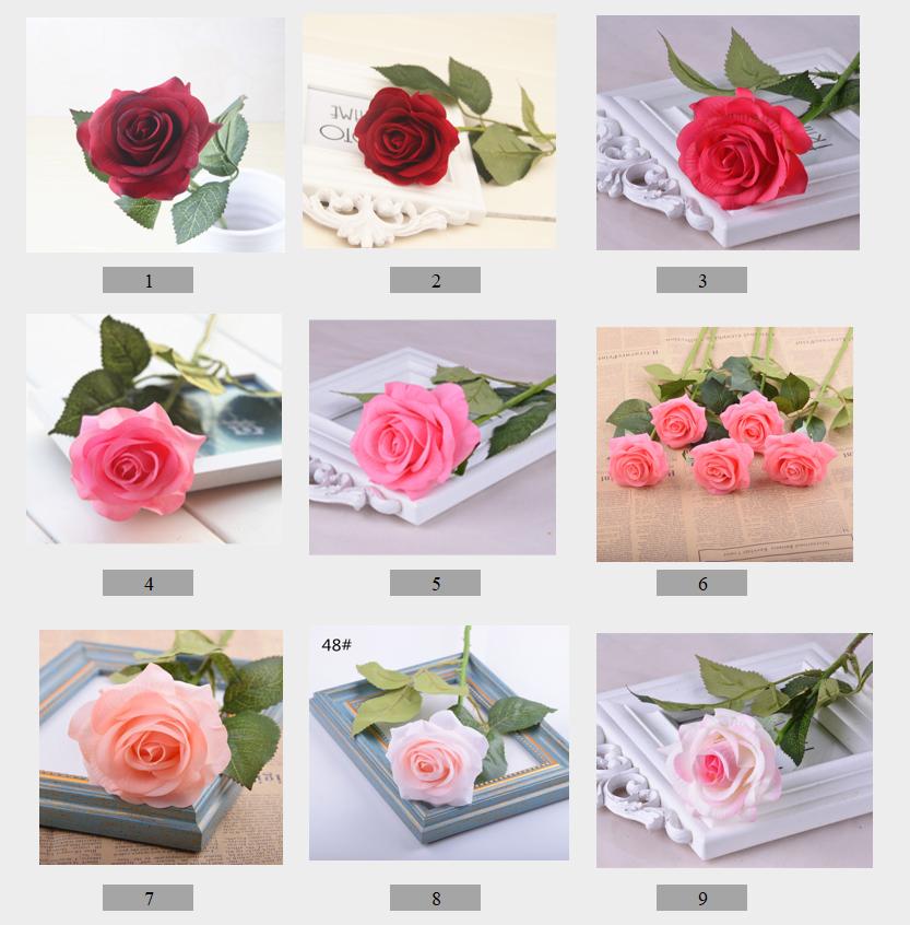 Hoa hồng nhung để bàn cao cấp HNT9482 | Flexdecor VN | 7