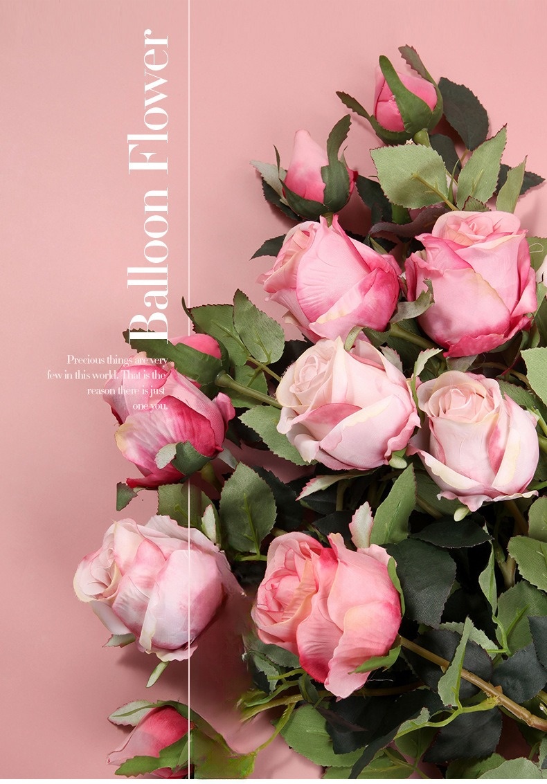 Hoa hồng lụa trang trí tiệc cưới BHM5140 | Flexdecor VN | 1