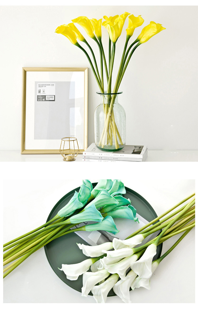 Hoa loa kèn cao cấp trang trí bàn tiệc HNT7357 | Flexdecor VN | 11