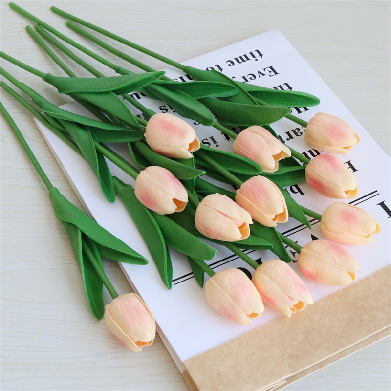 Hoa sáp Tulip trang trí bàn ăn HNT7644 | Flexdecor VN | 21