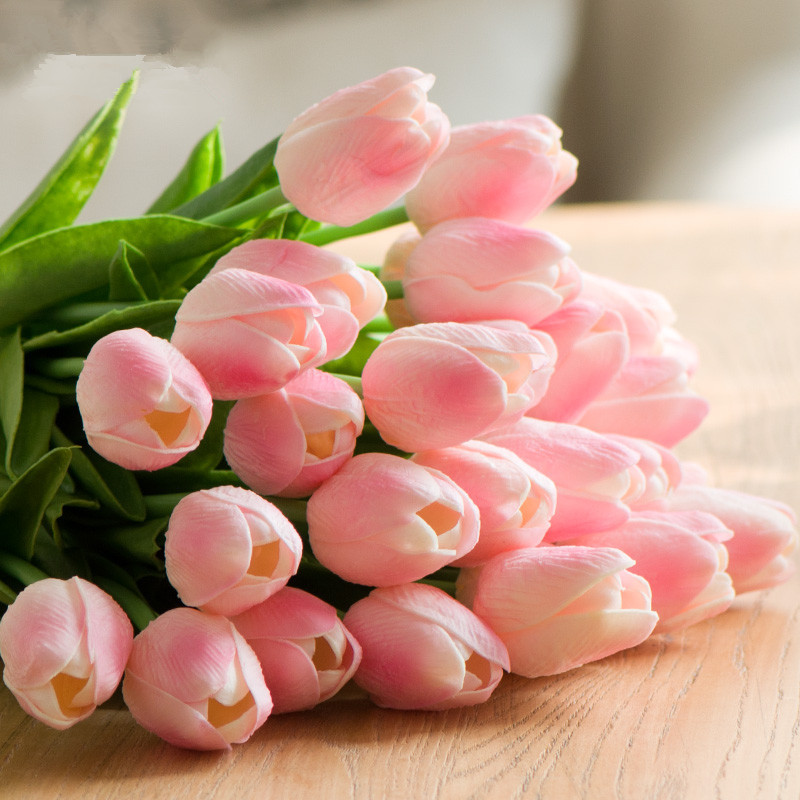 Hoa sáp Tulip trang trí bàn ăn HNT7644 | Flexdecor VN | 7
