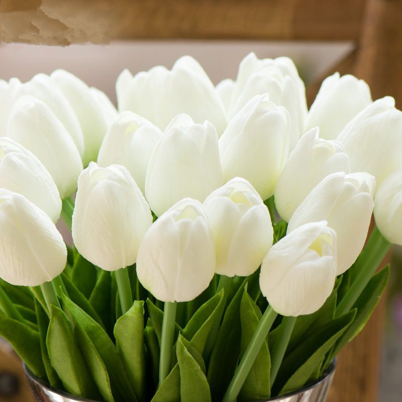 Hoa sáp Tulip trang trí bàn ăn HNT7644 | Flexdecor VN | 9