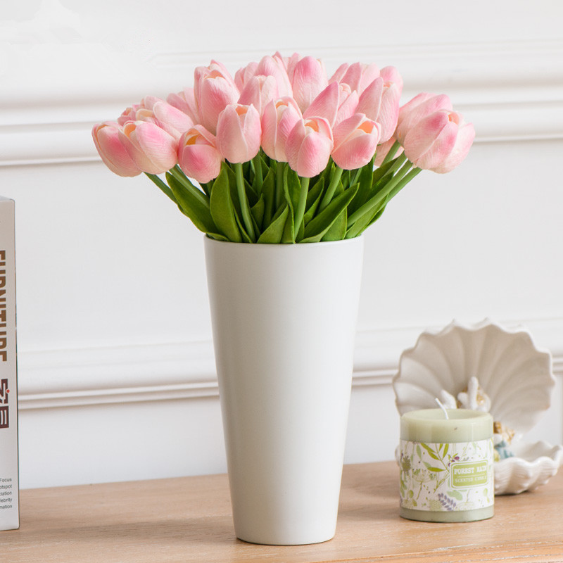 Hoa sáp Tulip trang trí bàn ăn HNT7644 | Flexdecor VN | 11