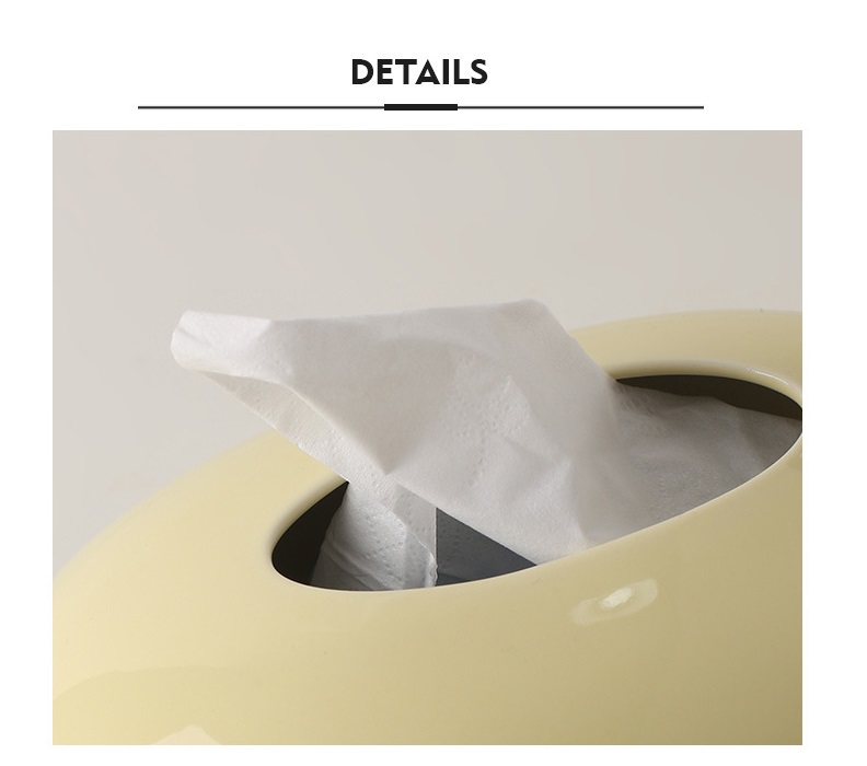 Hộp đựng khăn giấy gấu bằng gốm BHM7036 | Flexdecor VN | 5