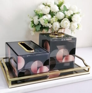 Hộp đựng khăn giấy đẹp – Chi tiết nhỏ nâng tầm không gian sống