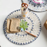 Khay khảm xà cừ nghệ thuật Mosaic DN4277