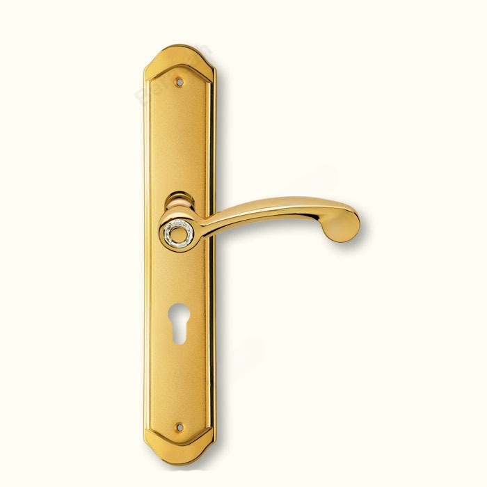 Khóa cửa gỗ hiện đại vàng đồng phong cách Italy BRC-1335 | Flexdecor VN | 1