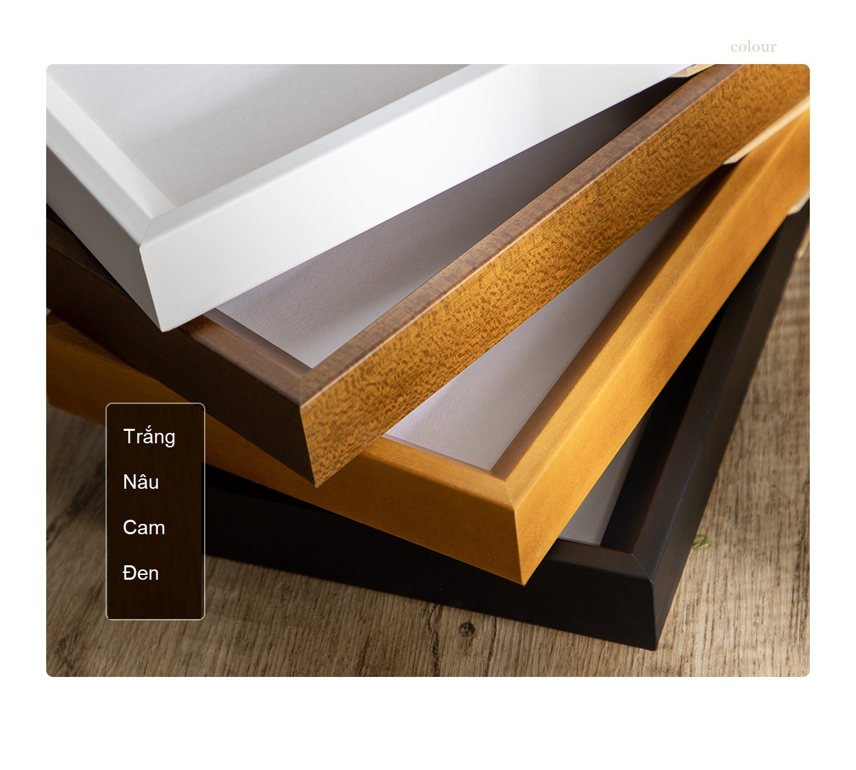 Khung ảnh gỗ để bàn đơn giản độc đáo YSD1096 | Flexdecor VN | 13