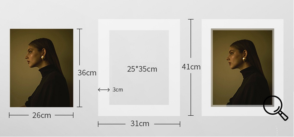 Khung ảnh gỗ để bàn đơn giản độc đáo YSD1096 | Flexdecor VN | 7