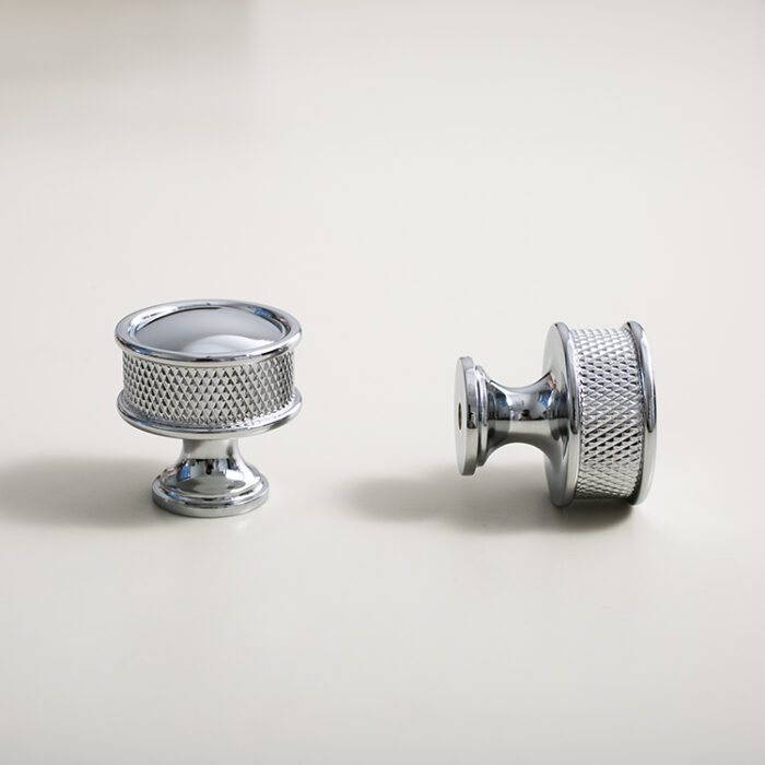 Núm tay nắm tủ gỗ hiện đại màu bạc DDGH-6982 | Flexdecor VN | 2