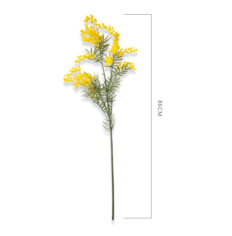 Phụ kiện cắm hoa mô phỏng mimosa HNT5561 | Flexdecor VN | 13