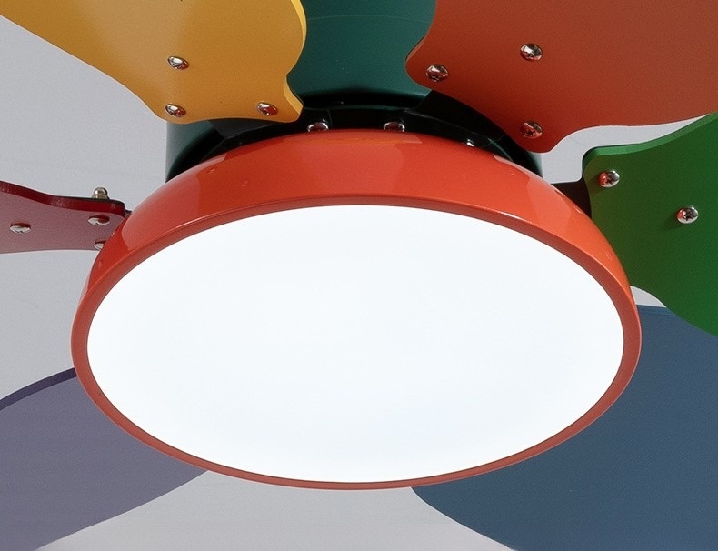 Quạt trần đèn LED cao cấp cho phòng ngủ ZH-1857 | Flexdecor VN | 9