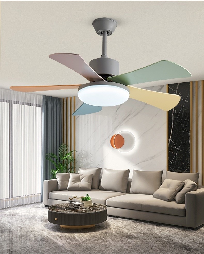 Quạt trần đèn cánh 3 màu decor phòng khách F228 | Flexdecor VN | 7