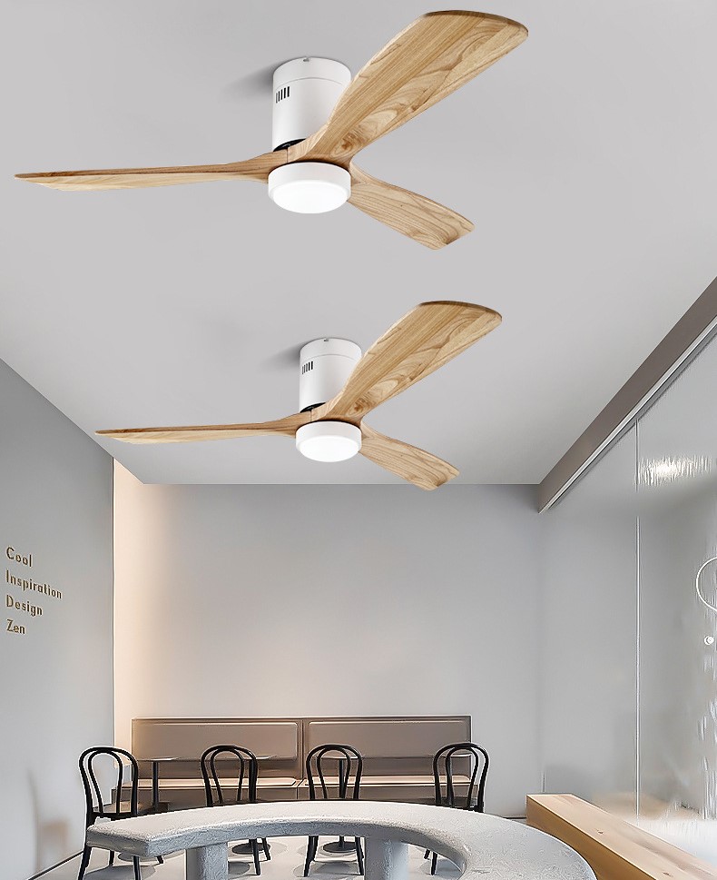 Quạt trần gỗ trang trí ấn tượng cho phòng ăn F278 | Flexdecor VN | 1