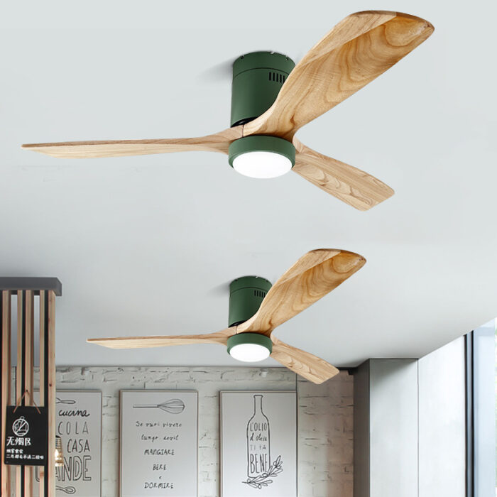 Quạt trần gỗ trang trí ấn tượng cho phòng ăn F278 | Flexdecor VN | 1