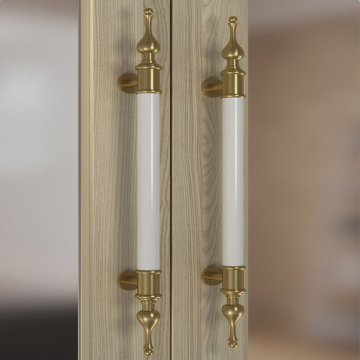 Tay nắm cửa chính tối giản sang trọng bằng inox GU-1900 | Flexdecor VN | 1