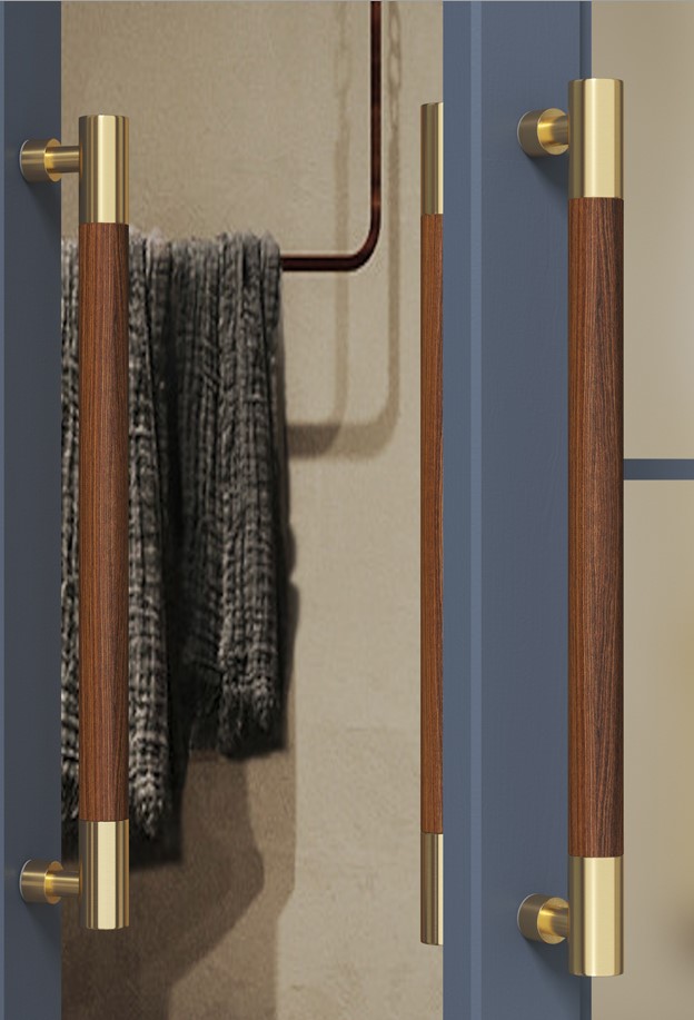 Tay nắm cửa phòng khách hiện đại cổ kính bằng gỗ GU-0177 | Flexdecor VN | 11