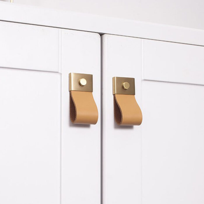 Tay nắm da cao cấp cho tủ bếp kiểu Bắc Âu LTPNP-A | Flexdecor VN | 1