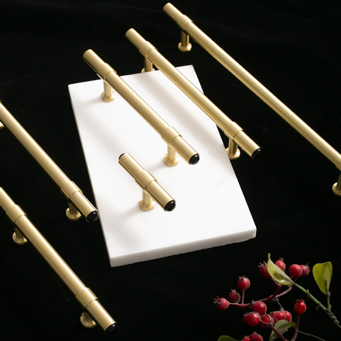 Tay nắm tủ áo đồng thau tối giản kiểu Bắc Âu LHYS-1720 | Flexdecor VN | 3