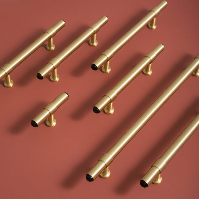 Tay nắm tủ áo đồng thau tối giản kiểu Bắc Âu LHYS-1720 | Flexdecor VN | 4