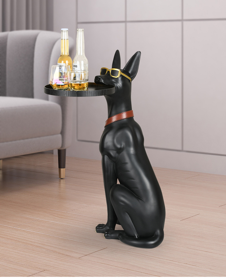 Tượng chú chó để sàn phòng khách sang trọng QXA7983A | Flexdecor VN | 3